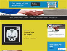 Tablet Screenshot of masquejudo.com